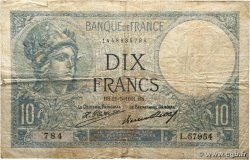 10 Francs MINERVE FRANCE  1931 F.06.15