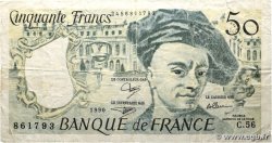 50 Francs QUENTIN DE LA TOUR Faux FRANCIA  1990 F.67.16x RC+