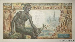 1000 Francs DÉESSE DÉMÉTER FRANCIA  1943 F.40.23 SC+
