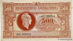 500 Francs MARIANNE fabrication anglaise FRANCE Brazzaville 1945 VF.11.01