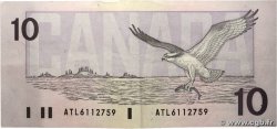 10 Dollars CANADA  1989 P.096a VF+