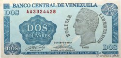 2 Bolivares VENEZUELA  1989 P.069