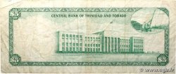 5 Dollars TRINIDAD and TOBAGO  1977 P.31a F