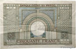 50 Francs MOROCCO  1947 P.21