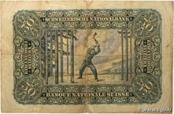 50 Francs SWITZERLAND  1931 P.34f F