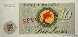 10 Zaïres Spécimen ZAIRE  1982 P.27s UNC-