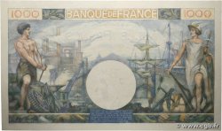 1000 Francs COMMERCE ET INDUSTRIE FRANCE  1944 F.39.10 AU