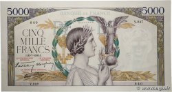 5000 Francs VICTOIRE Impression à plat FRANCE  1939 F.46.08