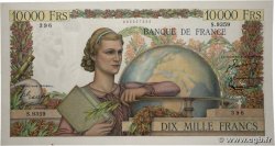 10000 Francs GÉNIE FRANÇAIS FRANCE  1955 F.50.75
