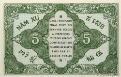 5 Cents FRANZÖSISCHE-INDOCHINA  1943 P.088a ST