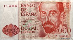 2000 Pesetas SPAIN  1980 P.159