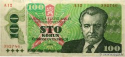 100 Korun CECOSLOVACCHIA  1989 P.097 BB