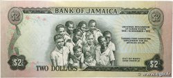 2 Dollars JAMAICA  1973 P.58 SC+