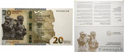 20 Zlotych Set de présentation POLONIA  2022 P.196 FDC