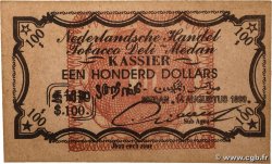 100 Dollars INDIAS NEERLANDESAS Medan 1899 P.- MBC