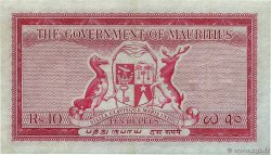 10 Rupees ÎLE MAURICE  1954 P.28 TTB+
