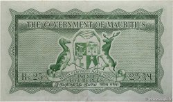 25 Rupees ÎLE MAURICE  1954 P.29 TTB+