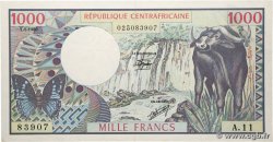 1000 Francs type 1980 CENTRAL AFRICAN REPUBLIC  1980 A.189a