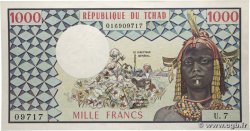 1000 Francs BEAC type 1973 TCHAD  1973 A.279c