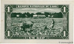 1 Kip LAOS  1957 P.01b AU