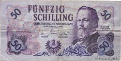 50 Schilling AUTRICHE  1962 P.137a