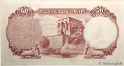 50 Piastres EGIPTO  1957 P.029c SC+