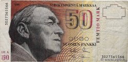 50 Markkaa FINNLAND  1986 P.118 S