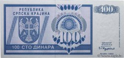 100 Dinara CROATIA  1992 P.R03a UNC