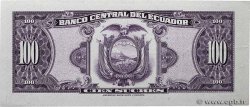 100 Sucres ECUADOR  1970 P.105a AU