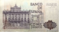 5000 Pesetas SPANIEN  1979 P.160 S