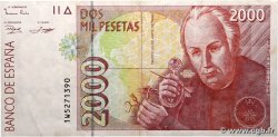 2000 Pesetas SPANIEN  1992 P.162