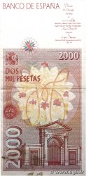 2000 Pesetas SPAIN  1992 P.162 VF+