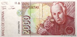 2000 Pesetas SPANIEN  1992 P.162