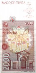 2000 Pesetas SPANIEN  1992 P.162 fVZ