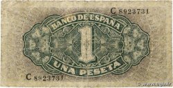 1 Peseta SPANIEN  1940 P.122a SGE