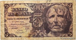 5 Pesetas SPANIEN  1947 P.134a
