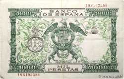 1000 Pesetas SPANIEN  1957 P.149a fVZ