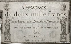 2000 Francs FRANCE  1795 Ass.51a