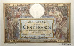 100 Francs LUC OLIVIER MERSON sans LOM FRANCIA  1915 F.23.07 MBC+