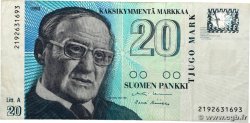 20 Markkaa FINNLAND  1993 P.123