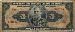 20 Cruzeiros BRASILIEN  1943 P.136a