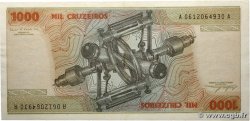 1000 Cruzeiros BRAZIL  1979 P.197a XF