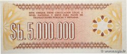 5000000 Pesos Bolivianos Spécimen BOLIVIA  1985 P.193a FDC