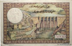 50 Dirhams sur 5000 Francs MAROC  1953 P.51 pr.TTB