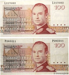 100 Francs Lot LUXEMBOURG  1993 P.58b F+