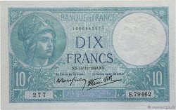 10 Francs MINERVE modifié FRANCE  1940 F.07.20 pr.NEUF