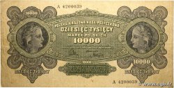 10000 Marek POLOGNE  1922 P.032