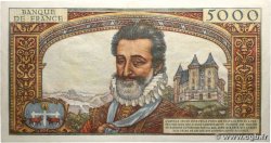 5000 Francs HENRI IV FRANCE  1957 F.49.04 SPL+