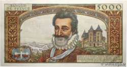 50 NF sur 5000 Francs HENRI IV FRANCE  1959 F.54.02 SUP+