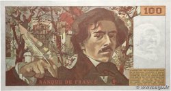 100 Francs DELACROIX modifié FRANCE  1989 F.69.13a NEUF